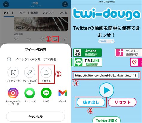 Twitterの動画を保存しまっせ！